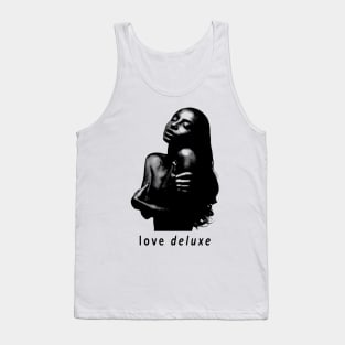 Sade Adu Vintage Pencil Sketch Tank Top